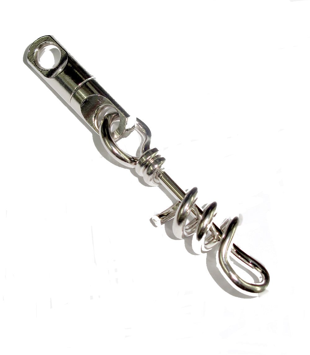 QuickRig Dredge Connector Corkscrew Swivels
