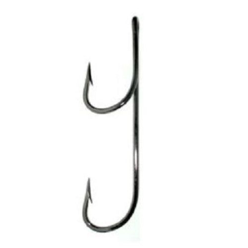 QuickRig Hooks Double Trouble Straight "0" degree - Black Nickel