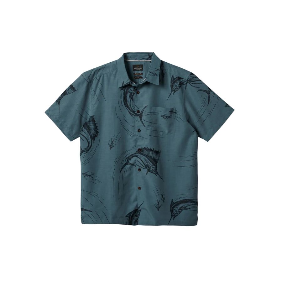 QUIKSILVER WATERMAN THE CHASE SHORT SLEEVE SHIRT