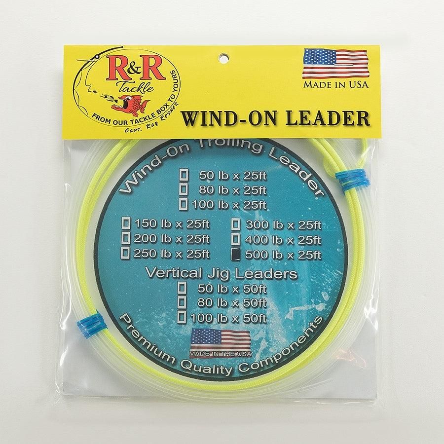 R&R 25-Foot Monofilament Wind-on Leader