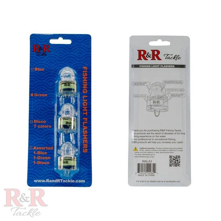 R&R TACKLE Deep Drop Water Activated Lights