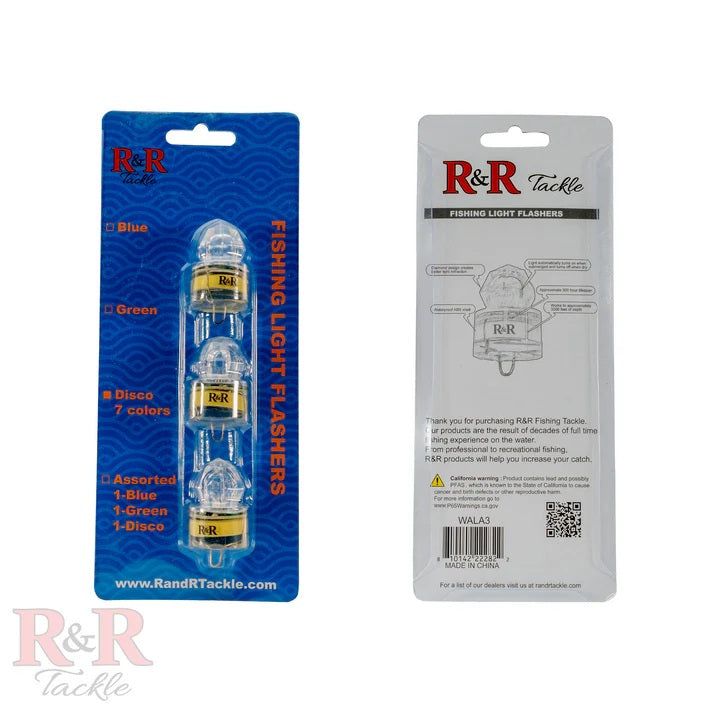 R&R TACKLE Deep Drop Water Activated Lights
