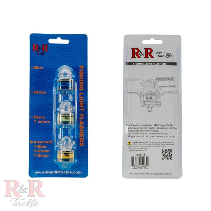 R&R TACKLE Deep Drop Water Activated Lights