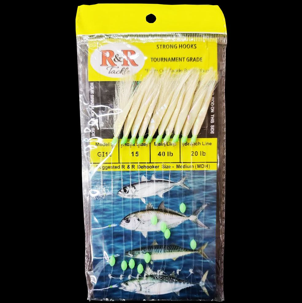 R&R TACKLE GI-10 Sabiki Tournament Grade Bait Rig