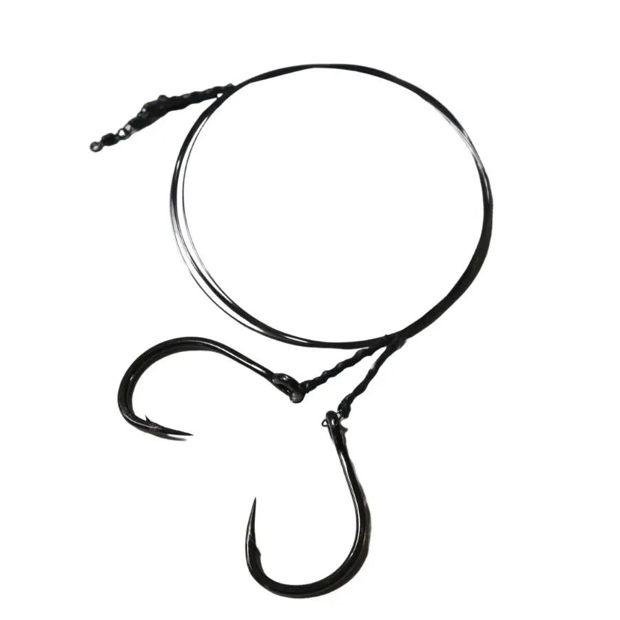 R&R TACKLE J HOOK TITANIUM LEADERS 2 PACK