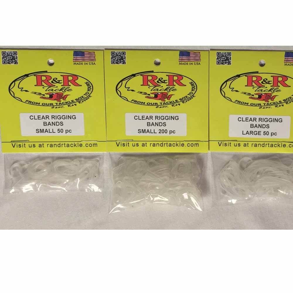 R&R Tackle Small Clear Rigging Band