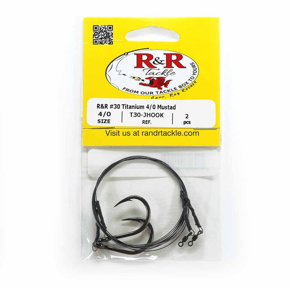 R&R Tackle Titanium Leader With Power Swivel