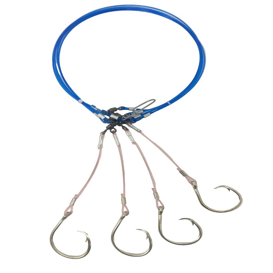 R&S CUSTOM BAIT DEEP DROP 4 HOOK RIG