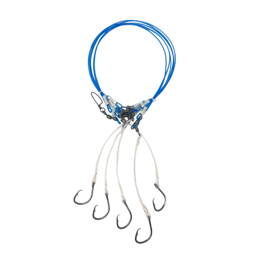 R&S CUSTOM BAIT DEEP DROP MUTU 5 HOOK RIG
