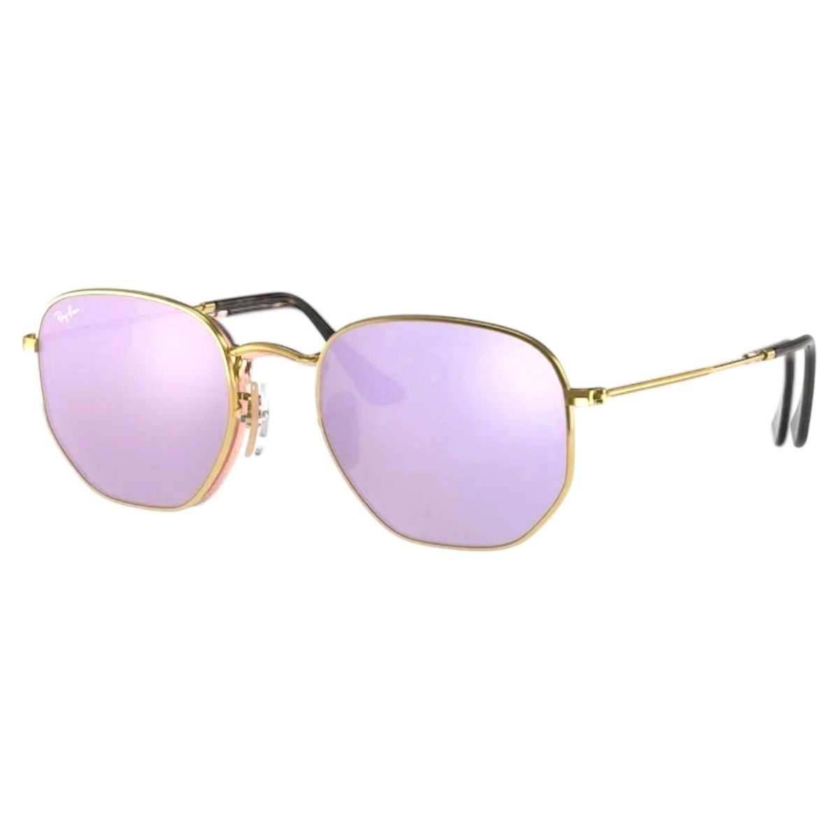 RAY-BAN HEXAGONAL FLAT LENSES POLARIZED SUNGLASSES