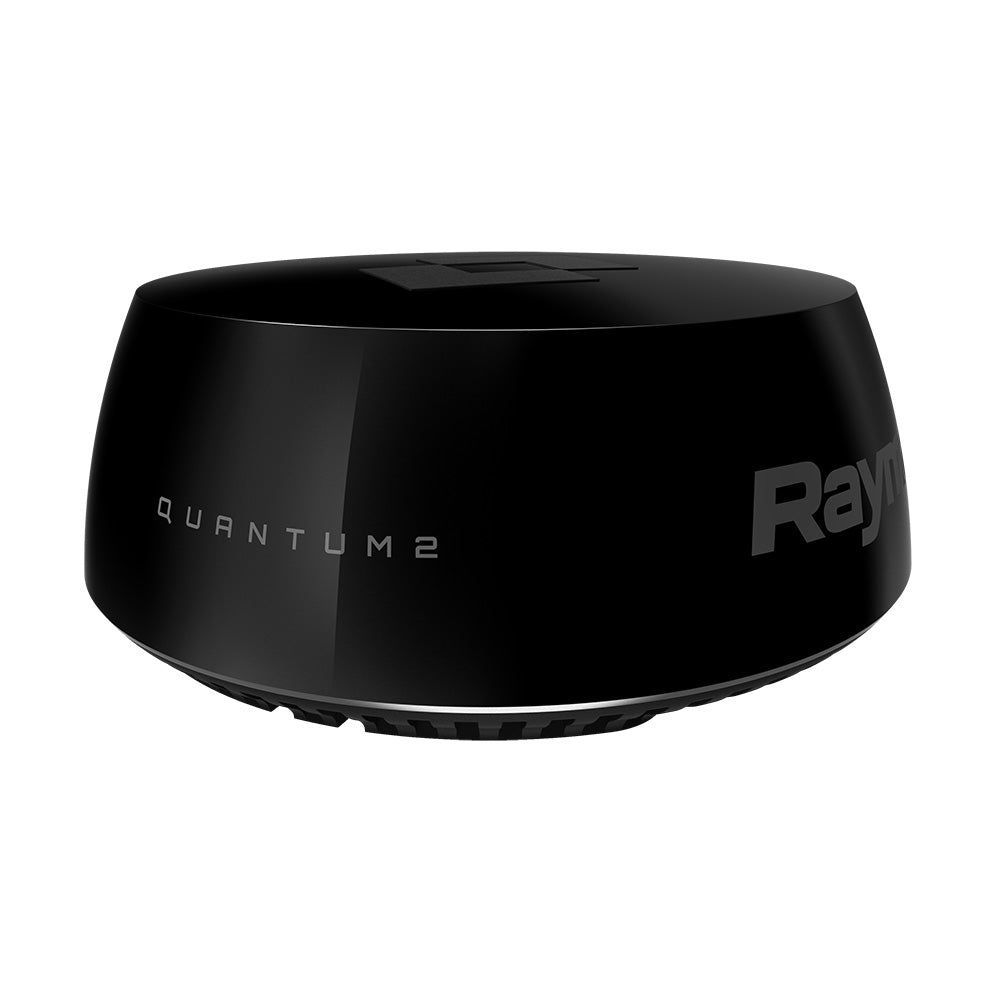 Raymarine Black Q24D Quantum 2 Doppler Radar with 15M Power and Data Cables