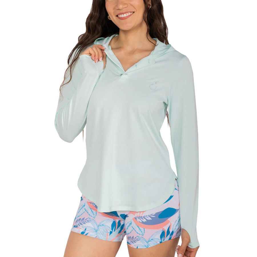 REEL SKIPPER MODERN TROPICAL LA BRISA L/S PERFORMANCE HOODIE