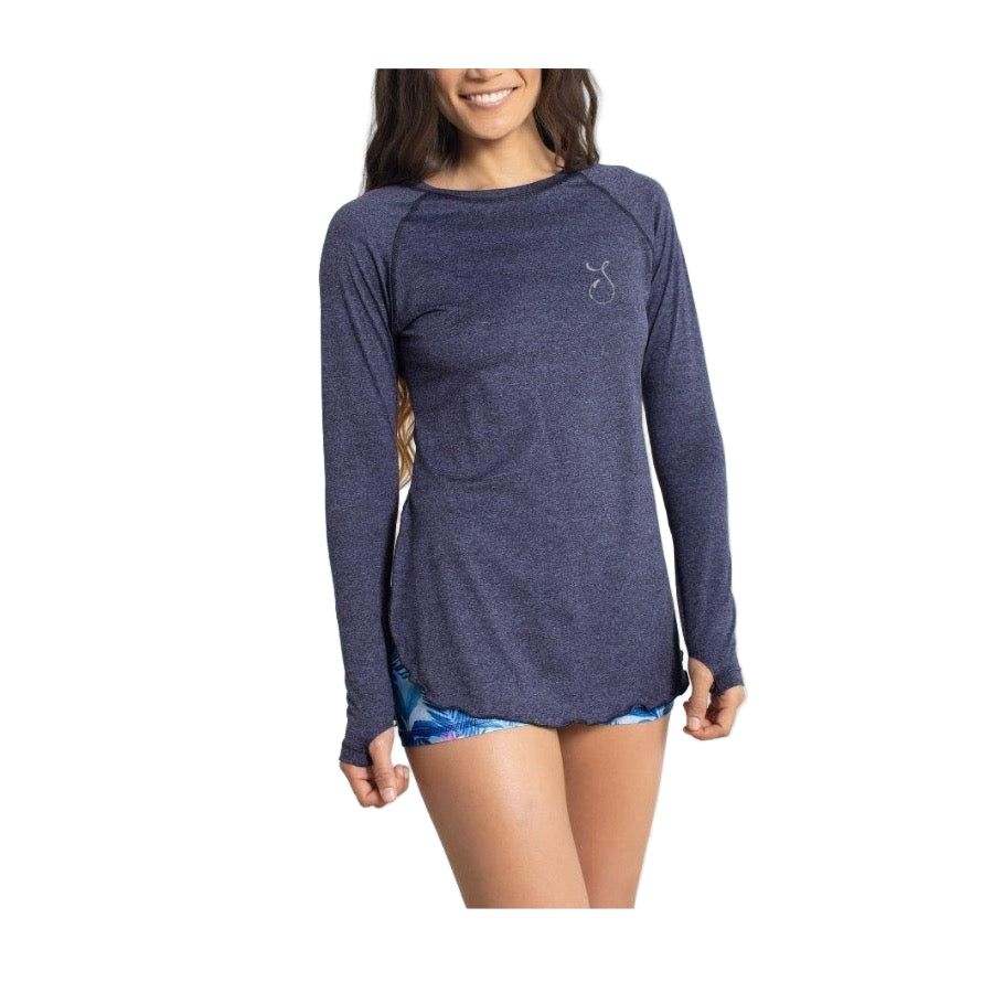 REEL SKIPPER MYSTIC MERMAID FLOWY PERFORMANCE LONG SLEEVE SHIRT