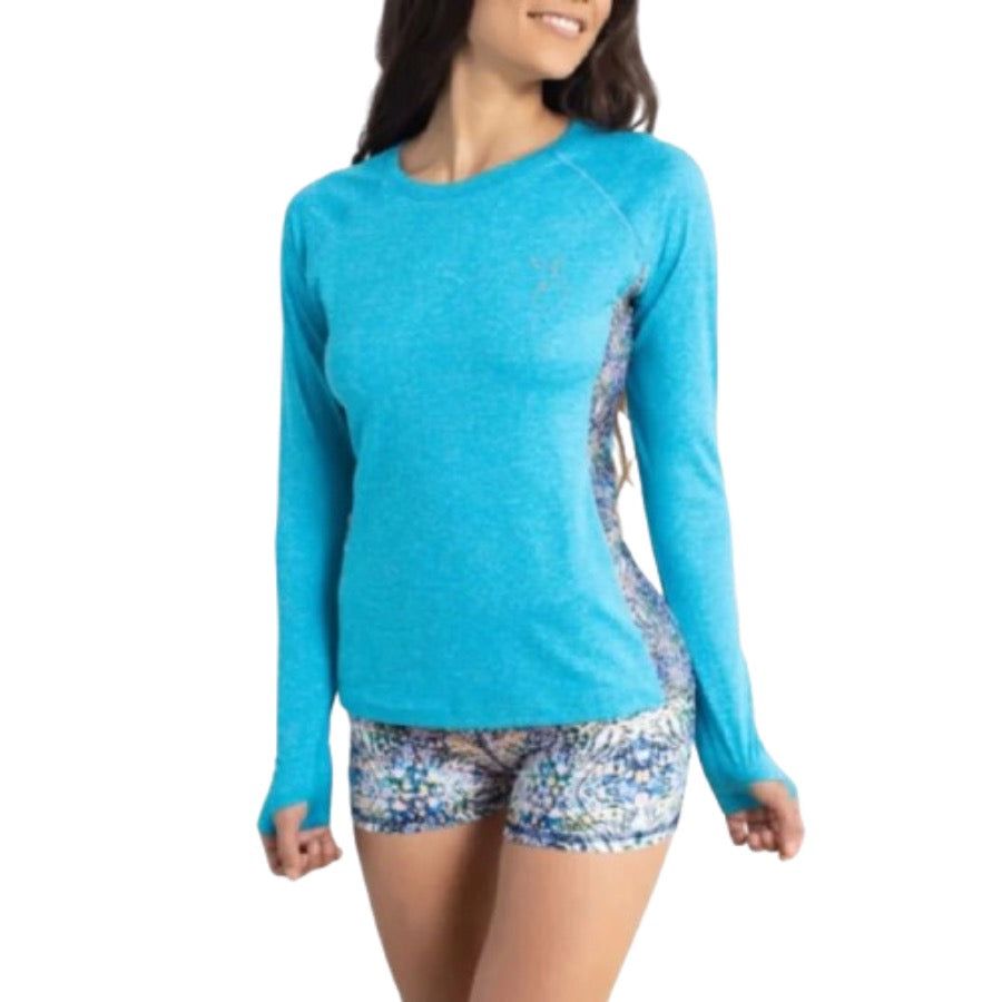 REEL SKIPPER MYSTIC MERMAID LONG SLEEVE VENTED PERFORMANCE SHIRT