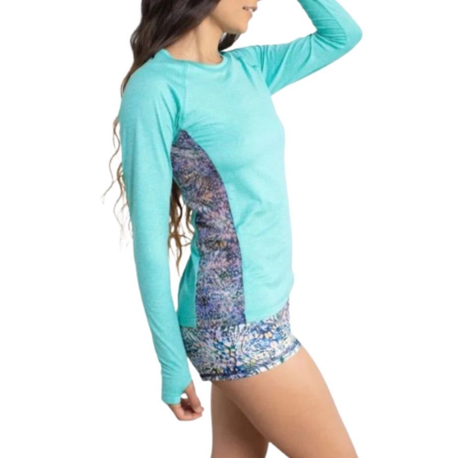 REEL SKIPPER MYSTIC MERMAID LONG SLEEVE VENTED PERFORMANCE SHIRT