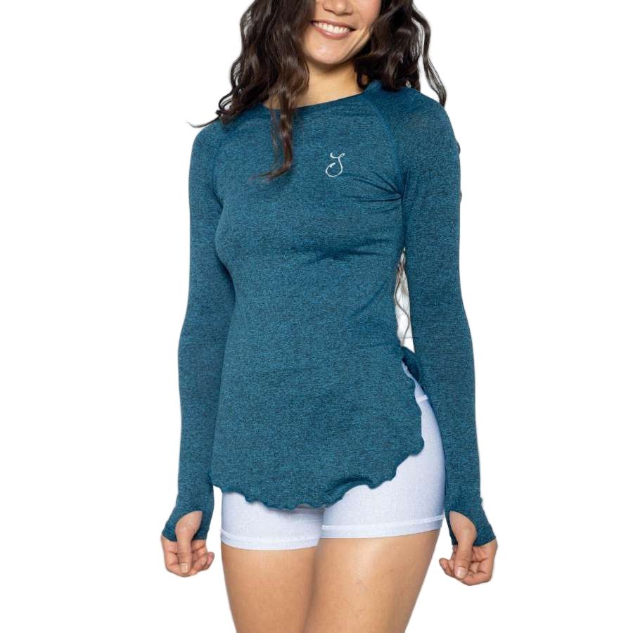 REEL SKIPPER TAHITIAN SUMMER COLLECTION FLOWY PERFORMANCE TOP