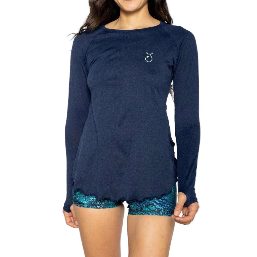 REEL SKIPPER TAHITIAN SUMMER COLLECTION FLOWY PERFORMANCE TOP