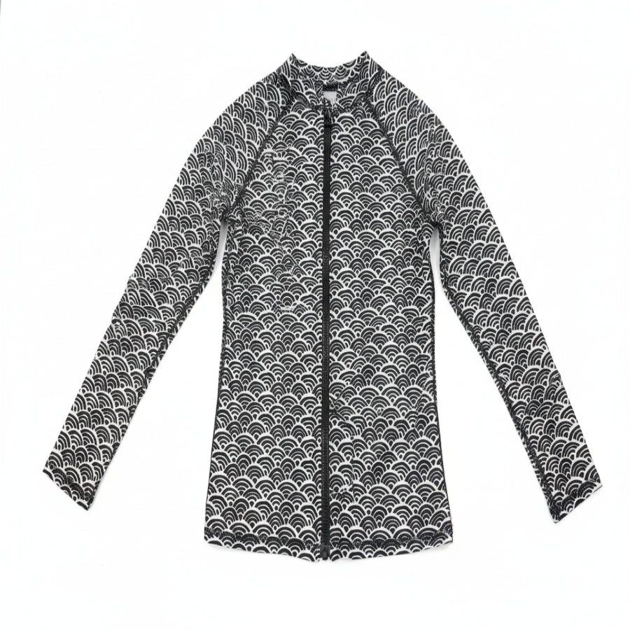 REEL SKIPPER TAHITIAN SUMMER FULL ZIP RASHIE
