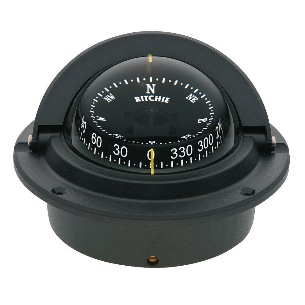 Ritchie F-83 Voyager Compass Flush Mount Black