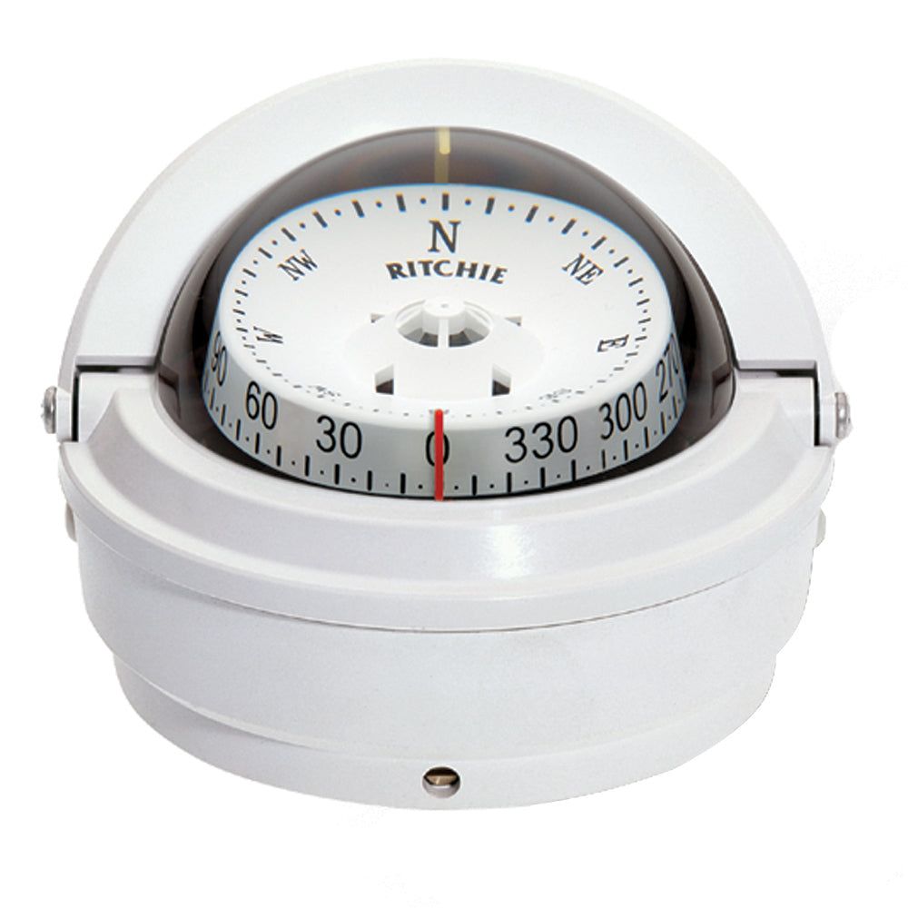 Ritchie S-87W Voyager Compass Surface Mount White