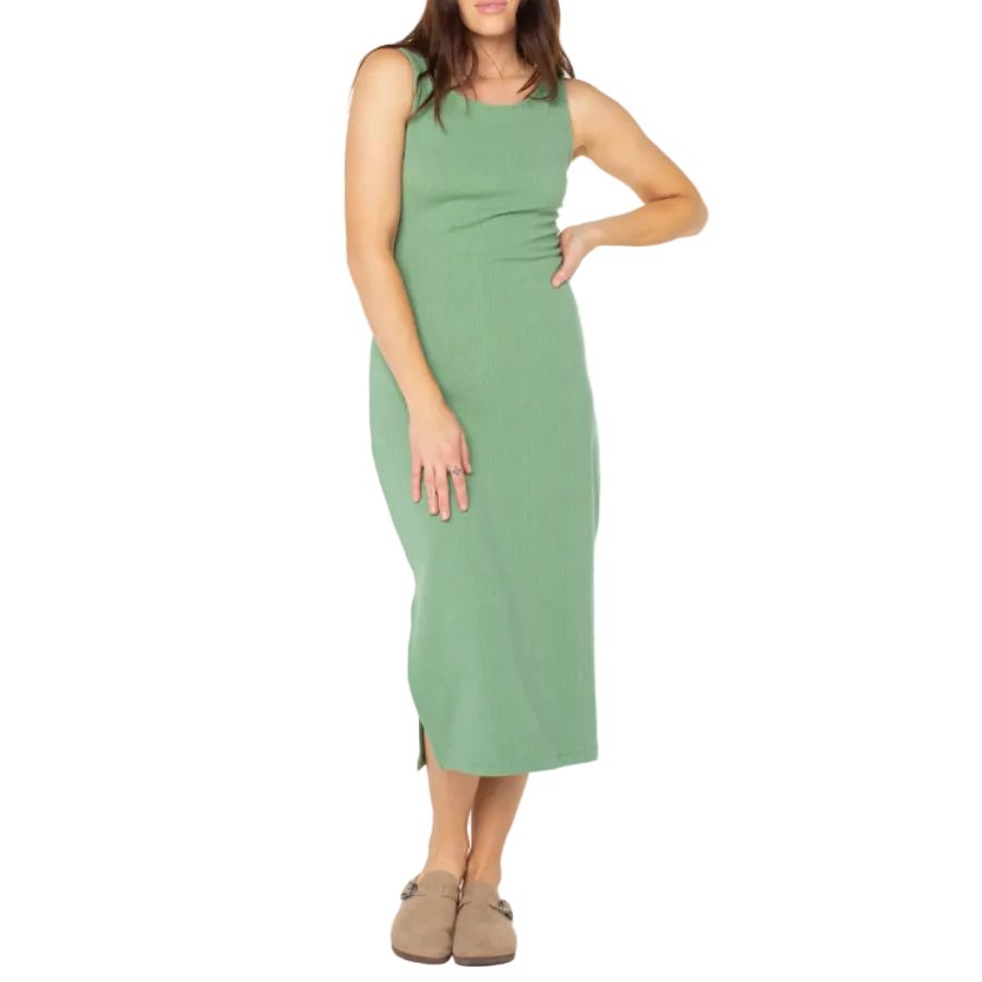 ROXY CITY LIGHTS MIDI DRESS