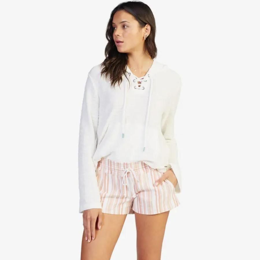 ROXY OCEANSIDE STRIPED SHORTS