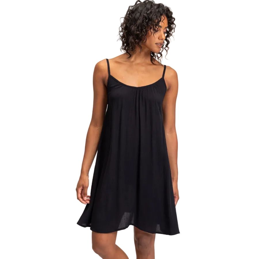 ROXY SPRING ADVENTURE SOLID COVER-UP BEACH DRESS
