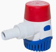 Rule Industries 25DA Submersible, Non-Automatic Marine Bilge Pump (500GPH, 12V)