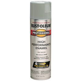 Fast Dry Professional Fast-Dry High-Performance Enamel Spray Paint, Light Machine Gray, 15-oz.