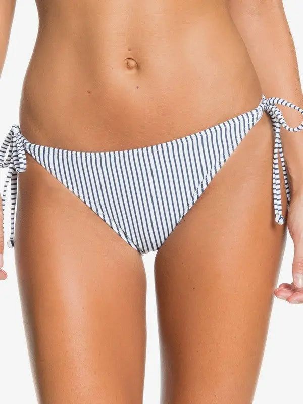 ROXY PRINTED BEACH CLASSICS MODERATE BIKINI BOTTOMS