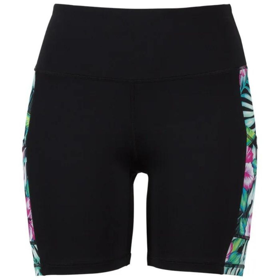 SALT LIFE BLUE HAWAIIAN BIKE SHORTS