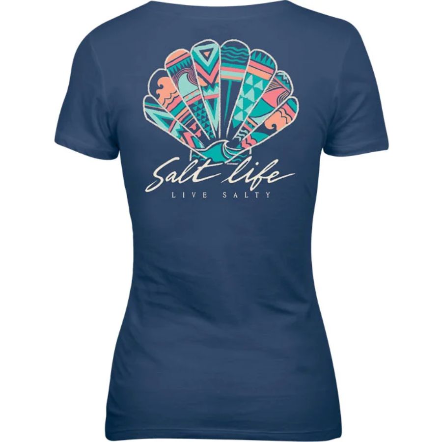 SALT LIFE TRIBAL SHELL T-SHIRT