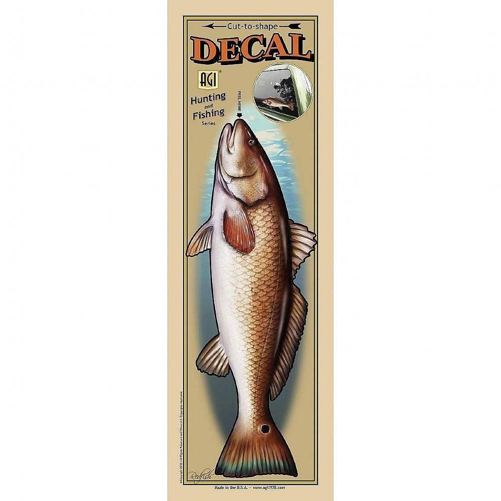 SALTY BONES Redfish Profile 2 Decal