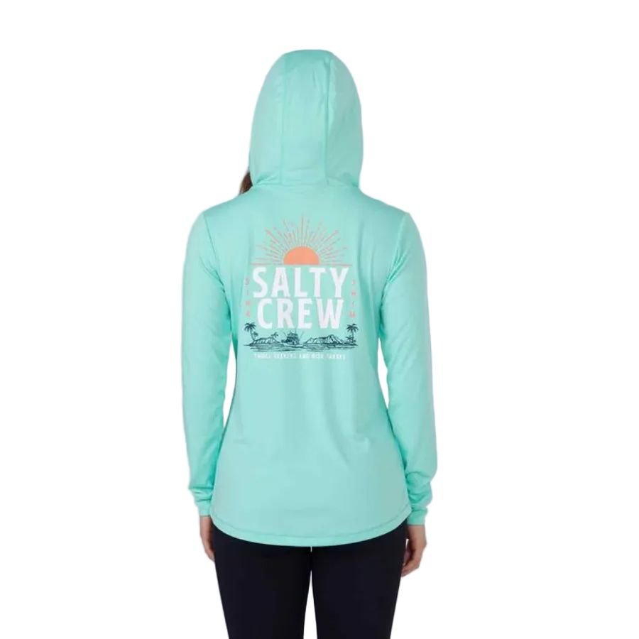 SALTY CREW CRUISIN LONG SLEEVE PERFORMANCE HOODIE