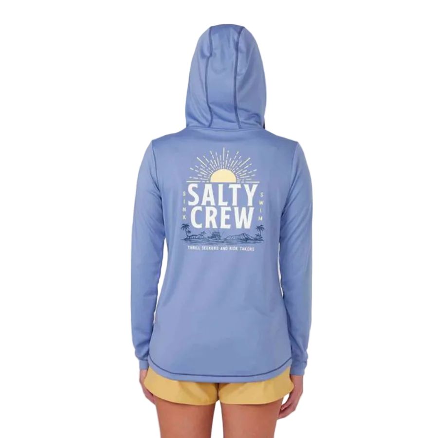 SALTY CREW CRUISIN LONG SLEEVE PERFORMANCE HOODIE