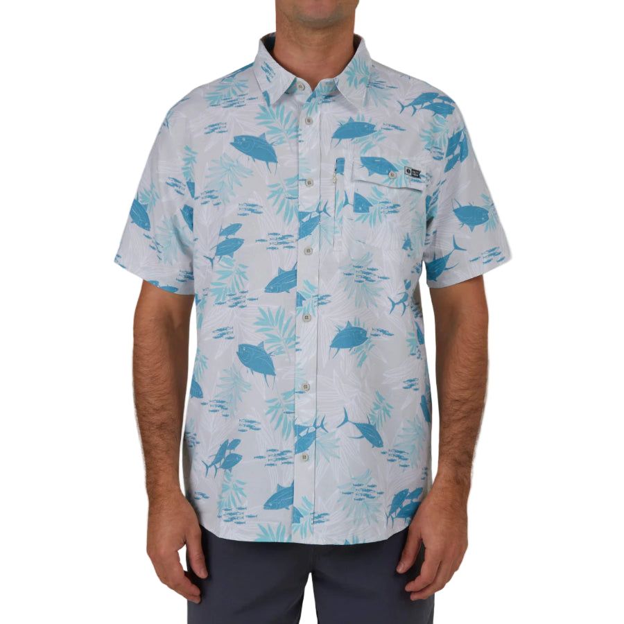 SALTY CREW FEEDING FRENZY UV WOVEN SHIRT