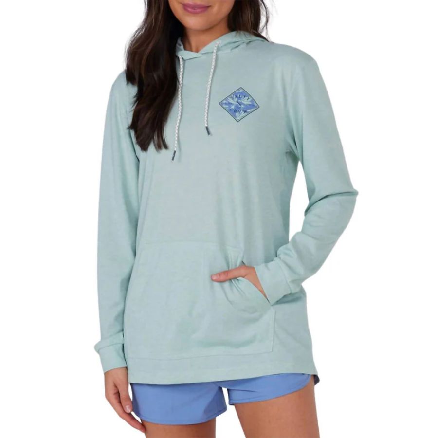 SALTY CREW TIPPET FILL HOODED TECH TEE