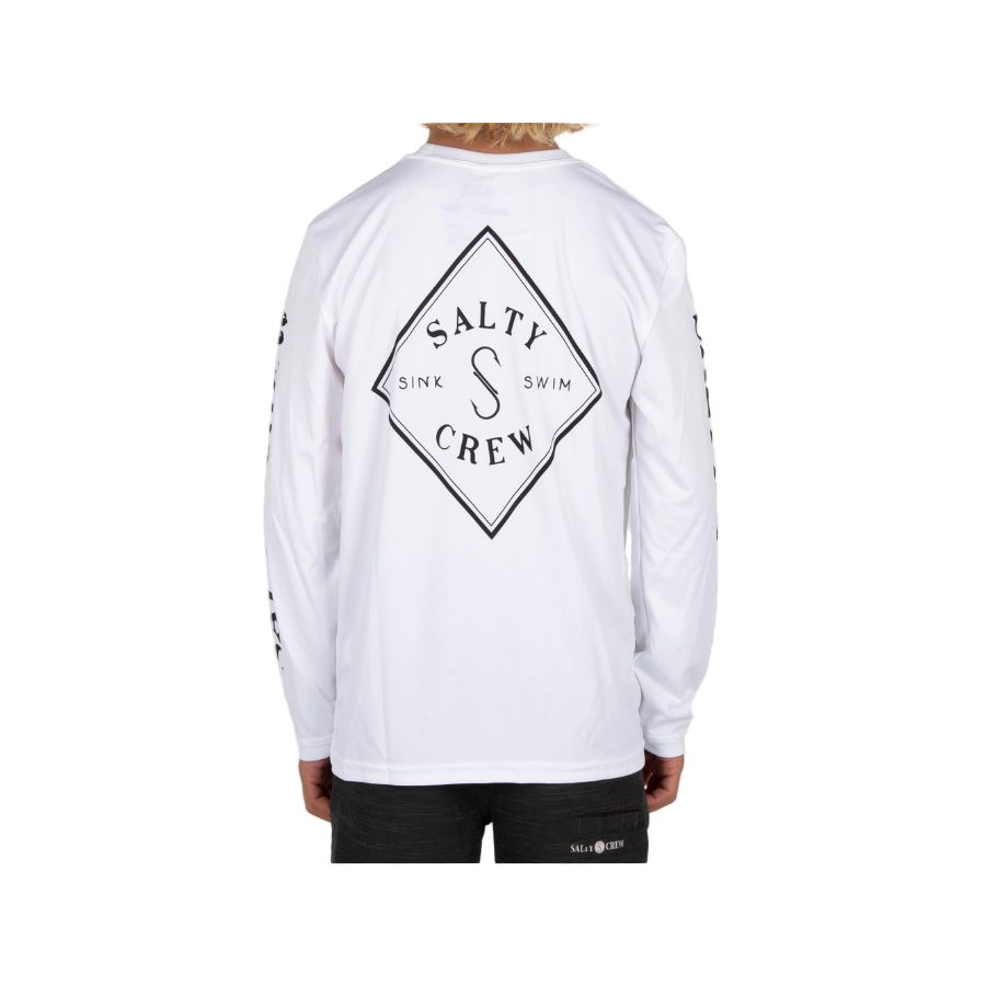 SALTY CREW YOUTH TIPPET LONG SLEEVE PERFORMANCE