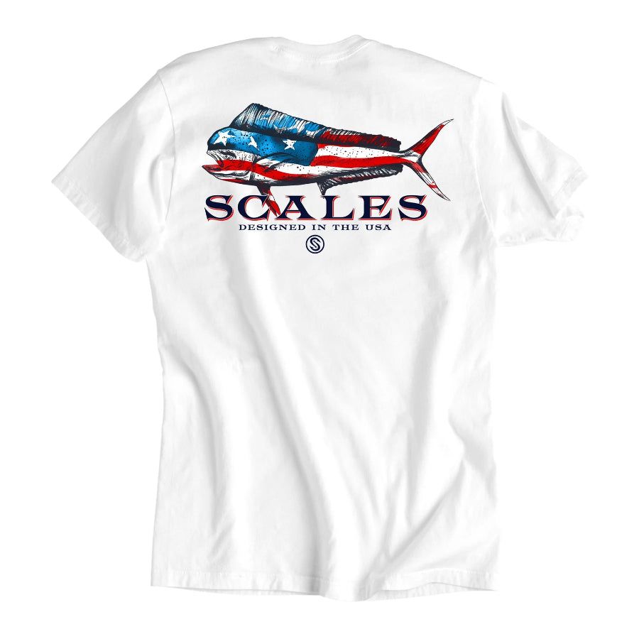 SCALES BOLD MAHI EVERYDAY SHORT SLEEVE TEE
