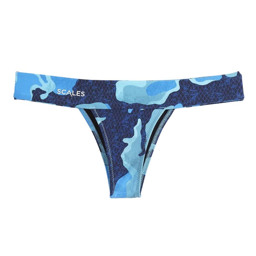SCALES CAMO BANDED BIKINI BOTTOM