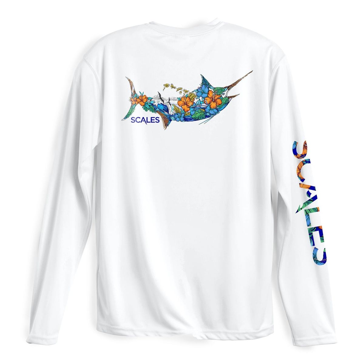 SCALES Men's 808 Marlin Long Sleeve Performance Shirt