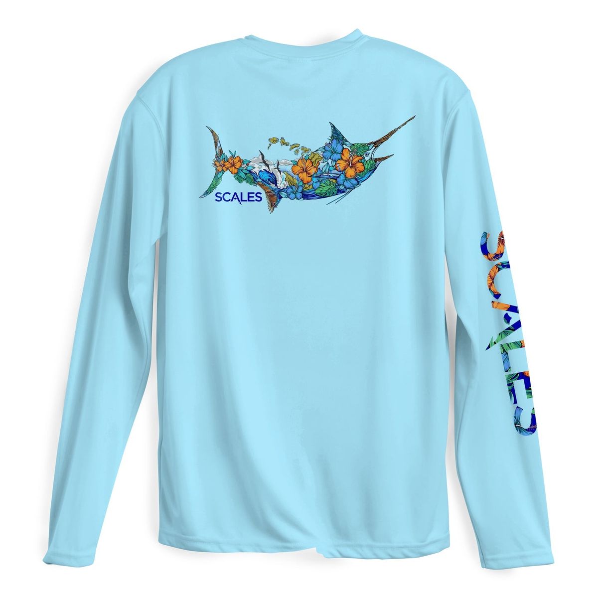 SCALES Men's 808 Marlin Long Sleeve Performance Shirt