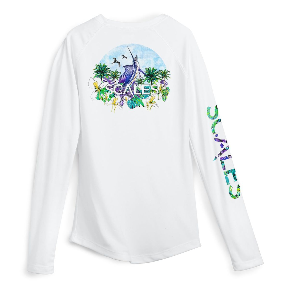 SCALES Sail Away Womens Long Sleeve Performance Shirt