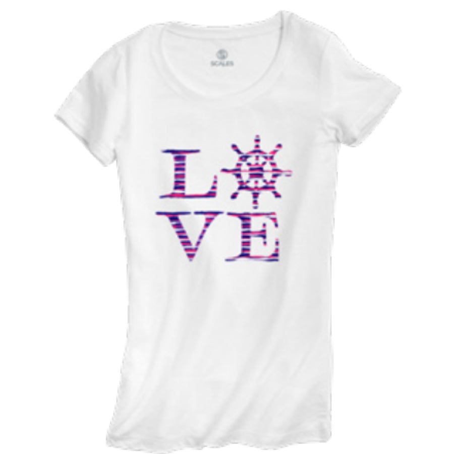 SCALES SAIL LOVE SHORT SLEEVE T-SHIRT