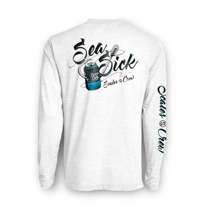 SCALES SEA SICK LONG SLEEVE ACTIVE PERFORMANCE SHIRT