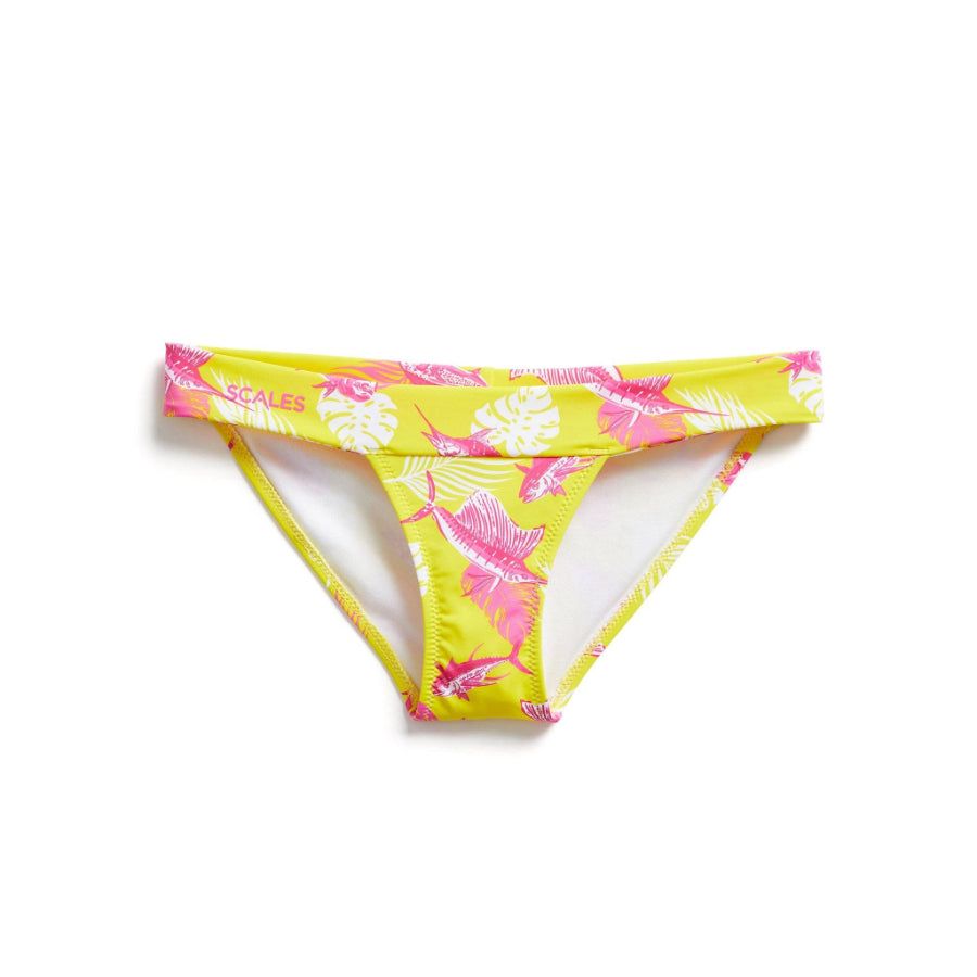 SCALES TROPICAL SLAM BANDED AC BIKINI BOTTOM