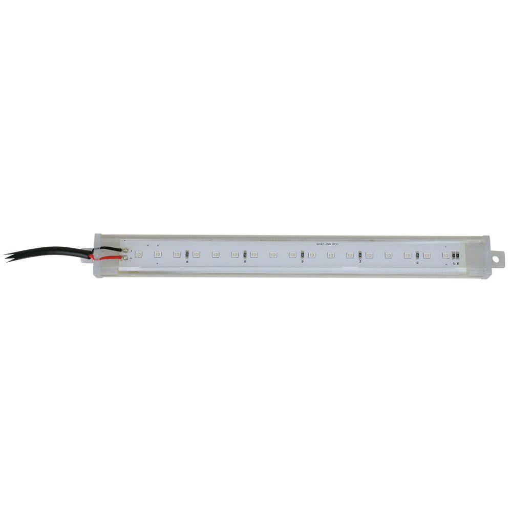 Scandvik 8" LED Light Strip - Blue w/Gasket - 12V