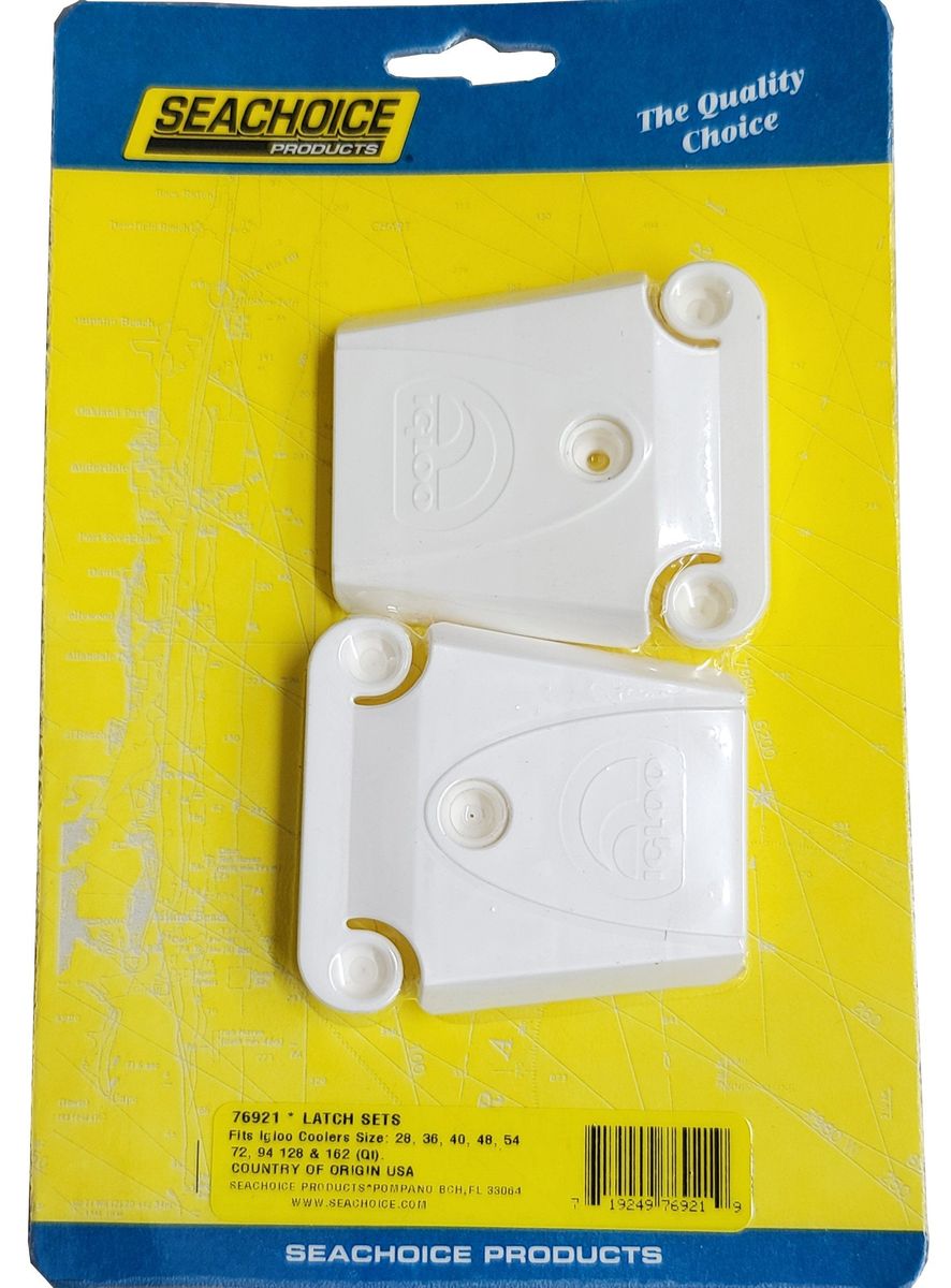 SEACHOICE Replacement Latch Set For Igloo Coolers 28 to 162 QT (2 Per Pack)