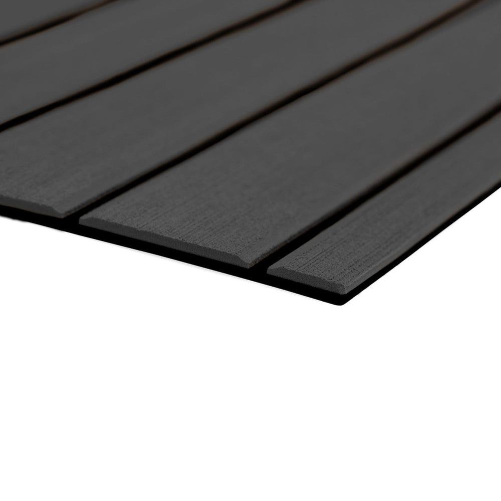 SeaDek 40" x 80" 6mm Teak Full Sheet - Brushed Texture - Dark Grey/Black