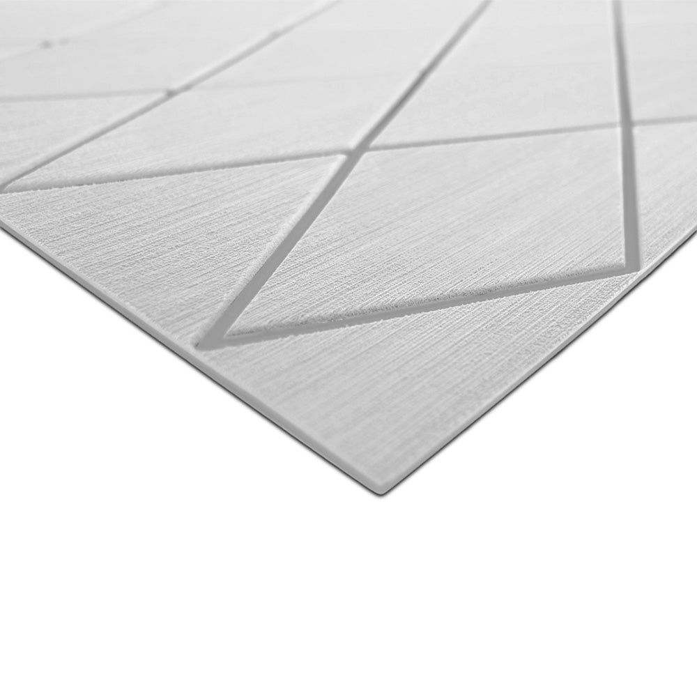 SeaDek 40" x 80" 6mm Two Color Diamond Full Sheet - Brushed Texture - Cool Grey/Storm Grey